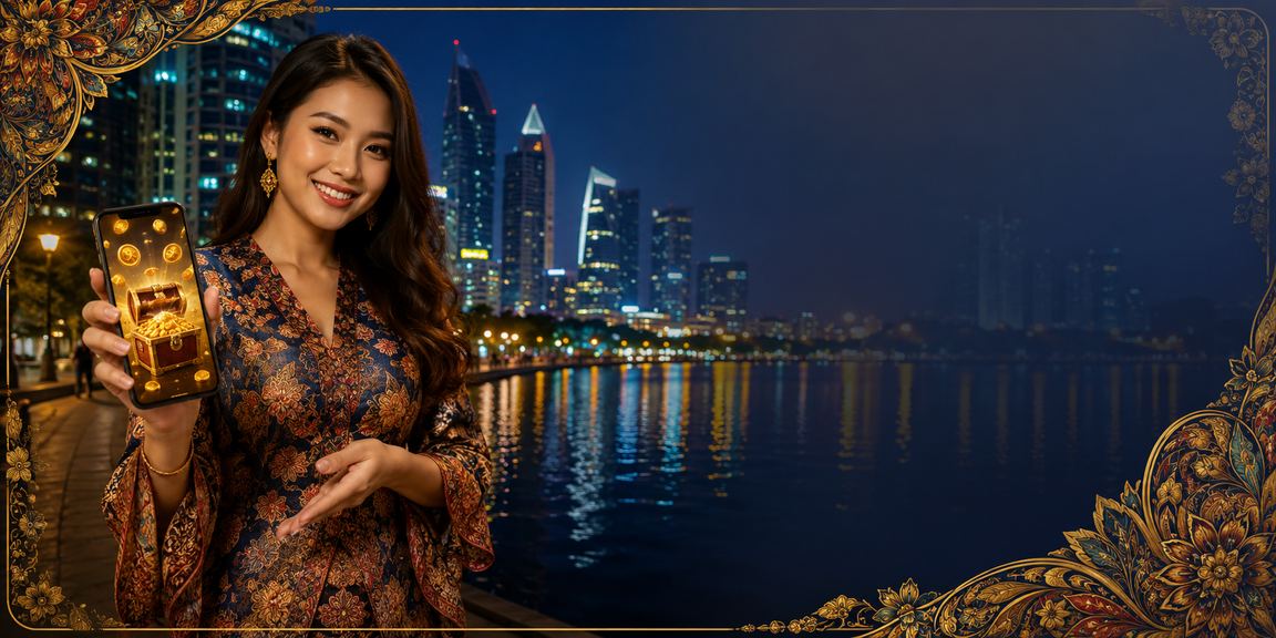 Suasana pertaruhan dalam talian bermotif batik di Petaling Jaya